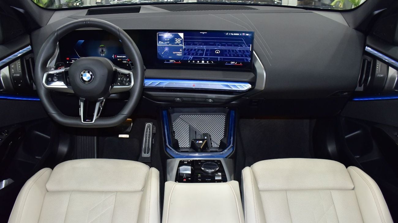 بي أم دبليو X3 20 XDRIVE M SPORT عرض ممتاز لسيارة BMW X3 20 xDrive (موديل 2026) باللون الأزرق بمواصفات خليجية