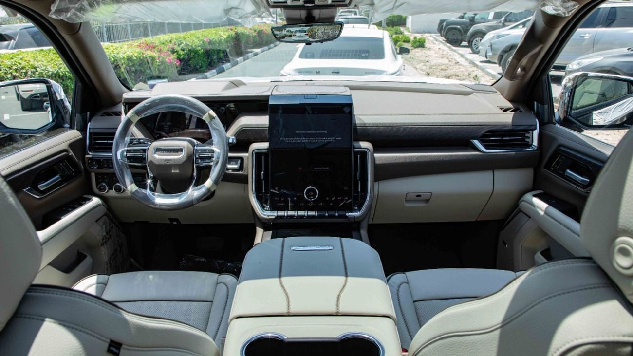 GMC Yukon Denali Black Edition 6.2L V8 | 2025 | 4 Years Agency Warranty & Service Contract