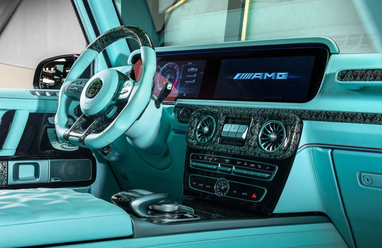 مرسيدس بنز G 63 AMG 4.0L V8 Twin-Turbocharged Engine