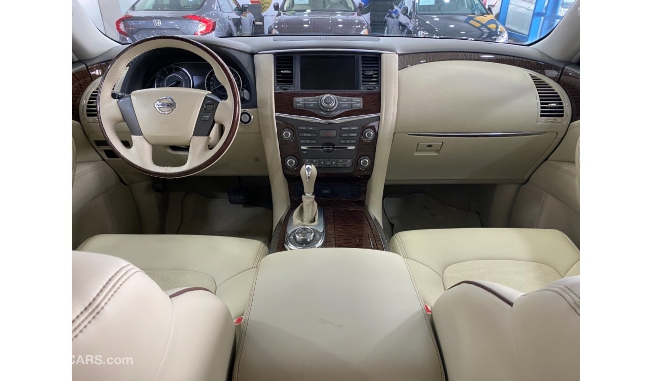 Nissan Patrol Se  V8 T2 with platinum Kit GCC 2015