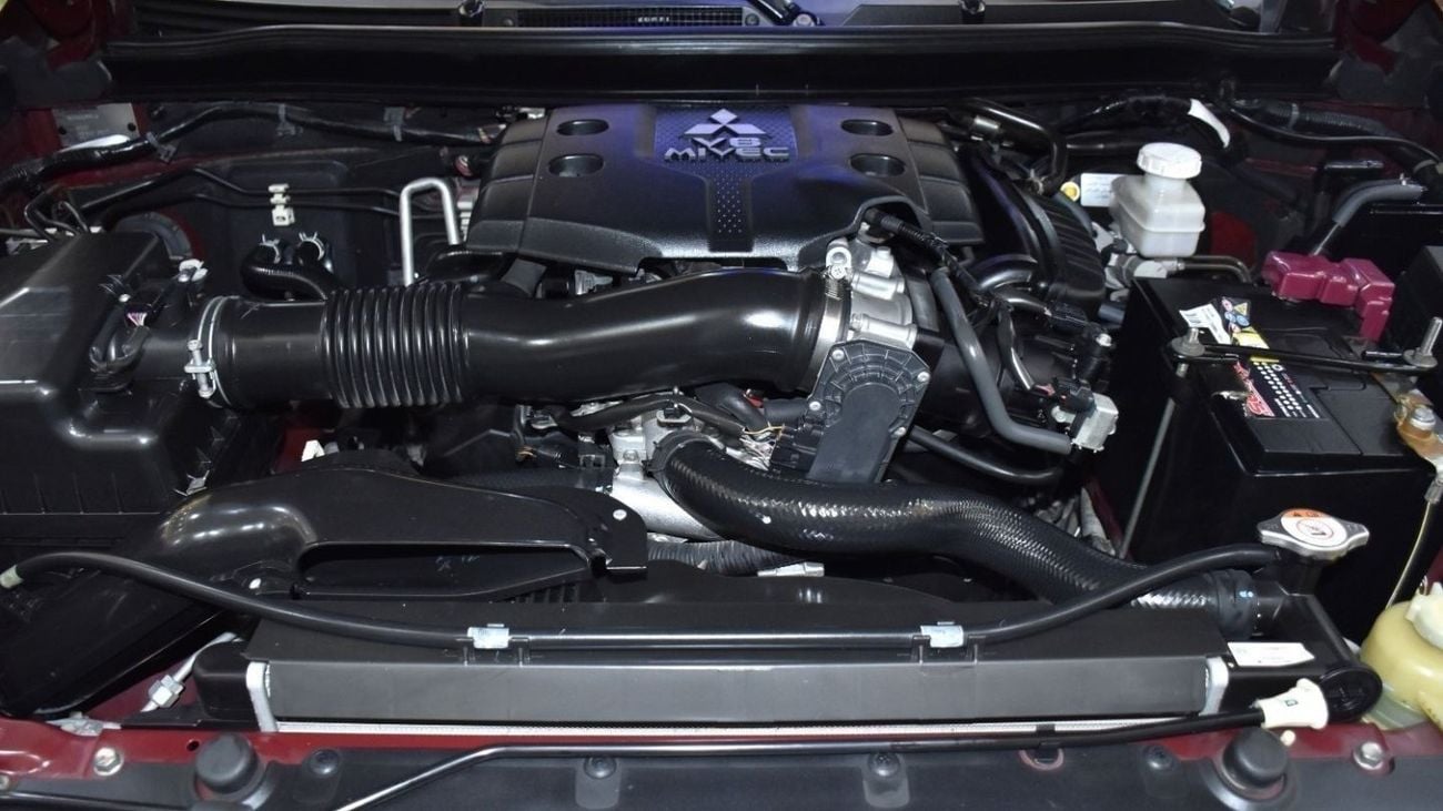 Mitsubishi Montero EXCELLENT DEAL for our Mitsubishi Montero Sport ( 2017 Model ) in Burgundy Color GCC Specs