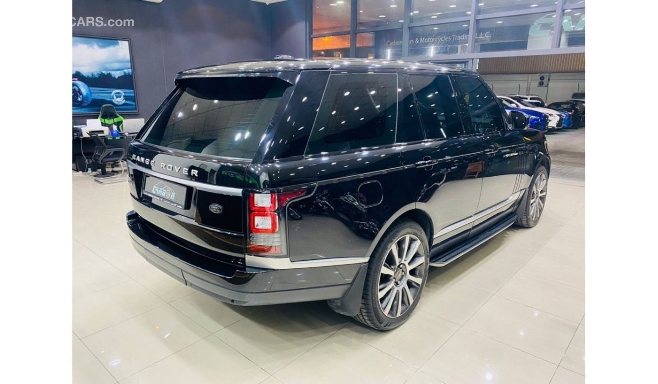 Land Rover Range Rover RANGE ROVER VOGUE SUPERCHARGED V8 2013 GCC IN VERY BEAUTIFUL CONDITION