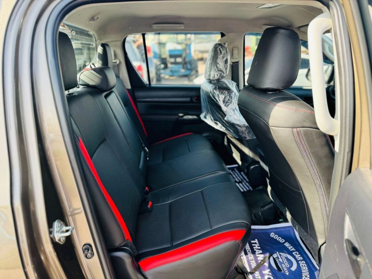 Toyota Hilux 2016 modified 2023 2.8L Diesel Engine 4x4 colour Brown Transmission Automatic Interior.Black leather