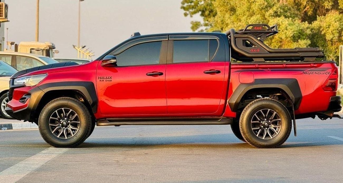 Toyota Hilux MODIFIED TO GR SPORTS | LEATHER SEATS | AUTOMATIC TRANSMISSION | POWER SEATS | RHD | 2800cc | 2022 |