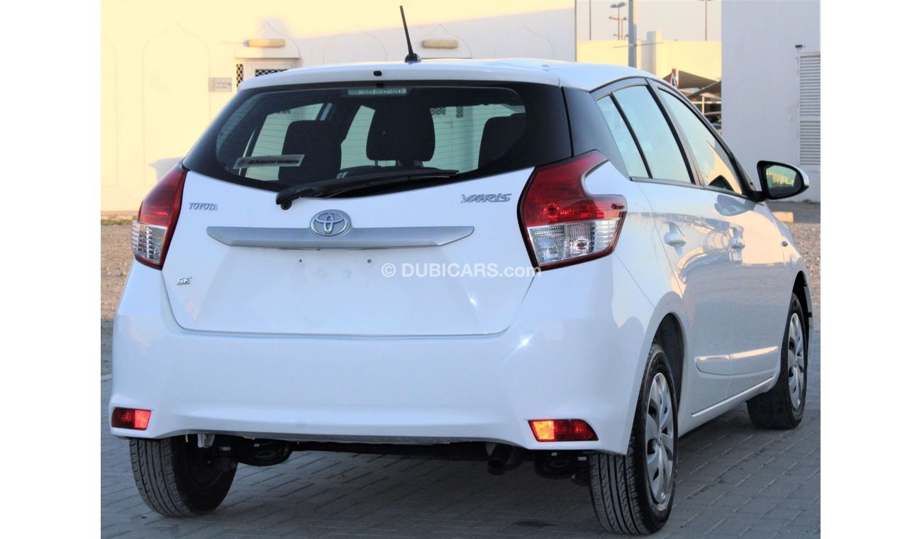 Toyota Yaris SE Toyota Yaris 2017 hatchback in excellent condition, without accidents