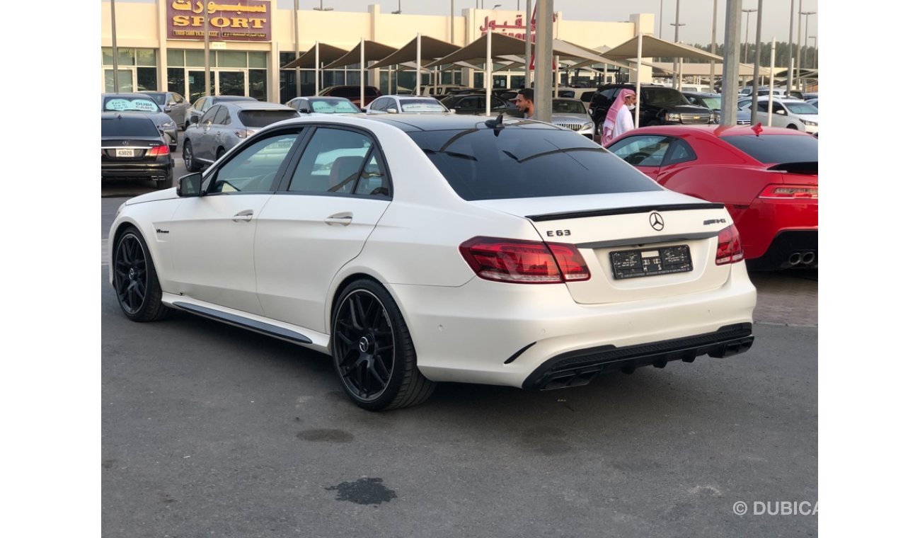 Mercedes-Benz E 63 AMG MERCEDES BENZ E63 AMG MODEL 2014 GCC MODEL 2014  car prefect condition full option