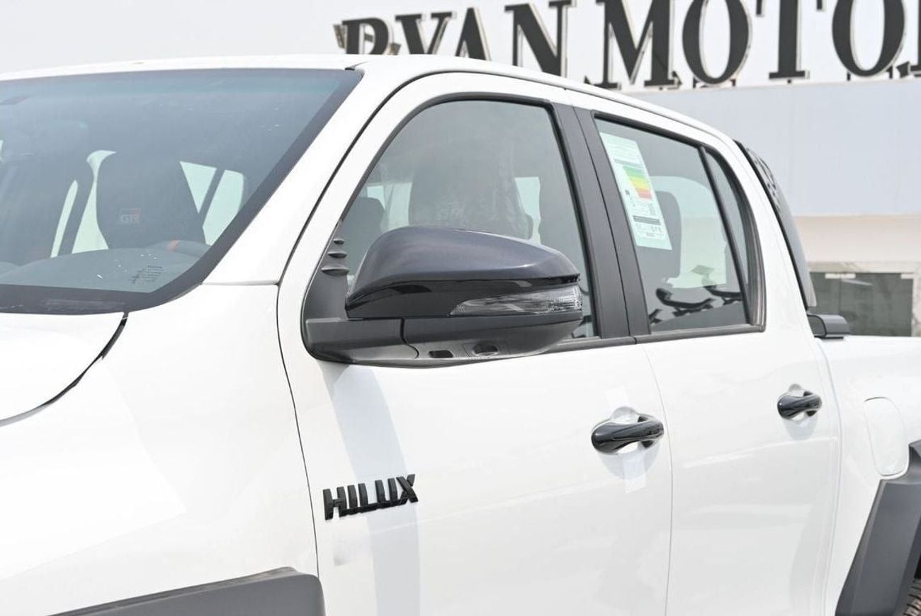 تويوتا هيلوكس GR Sport 2.8L Toyota Hilux GR-Sport 2.8L Diesel 4WD Pickup, Model 2024, Color White (Export Price)