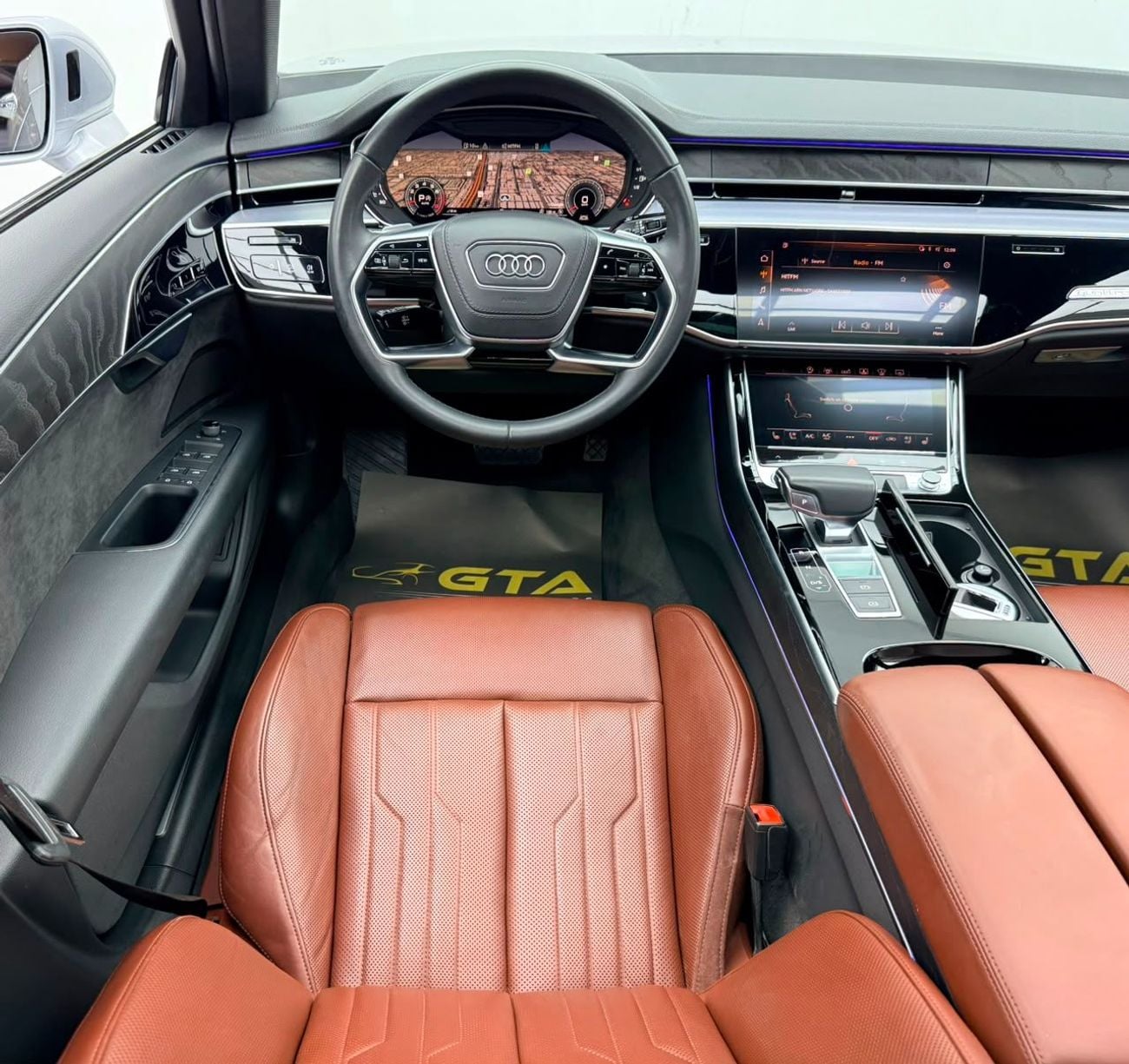 أودي A8 55 TFSI LWB 2018 Audi A8L 55 TFSI Quattro, Full Service History, Fully Loaded, Excellent Condition, 