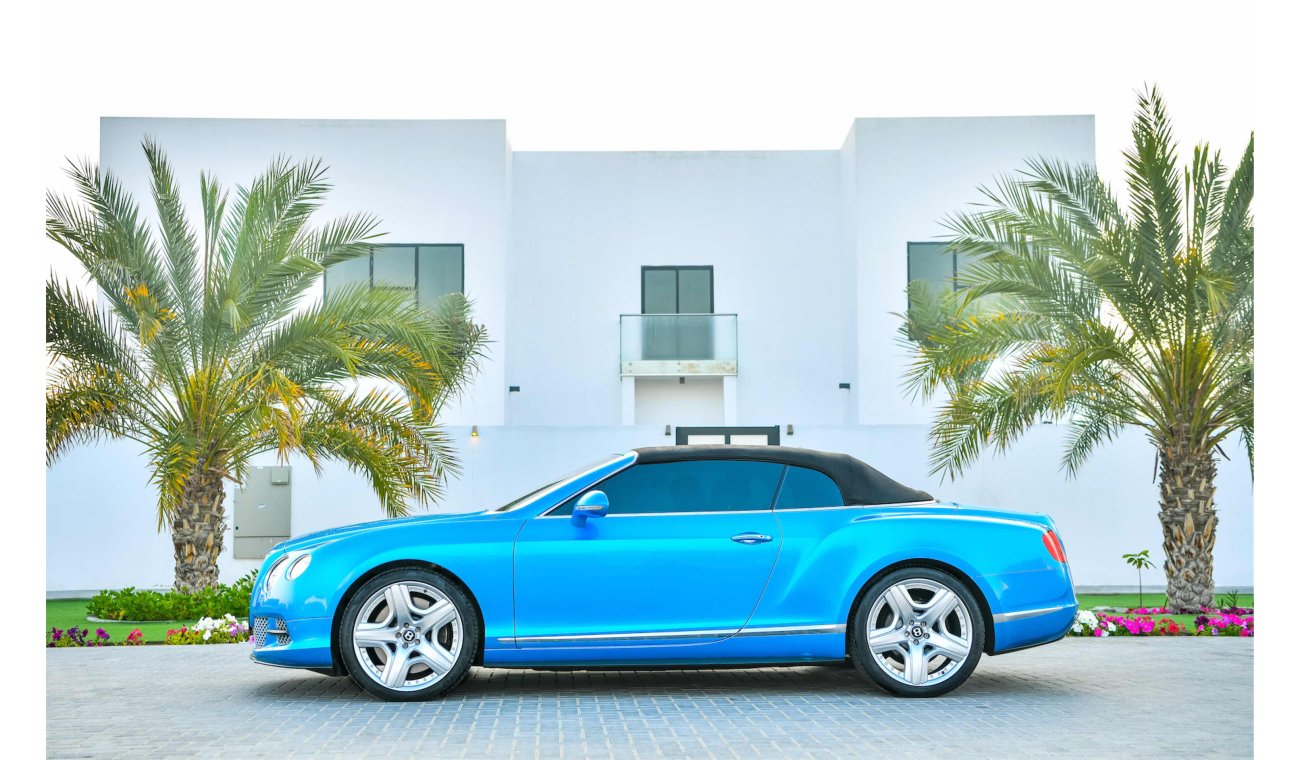 Bentley Continental GTC W12 + Mulliner Edition - AED 5,676 PM! - 0% DP