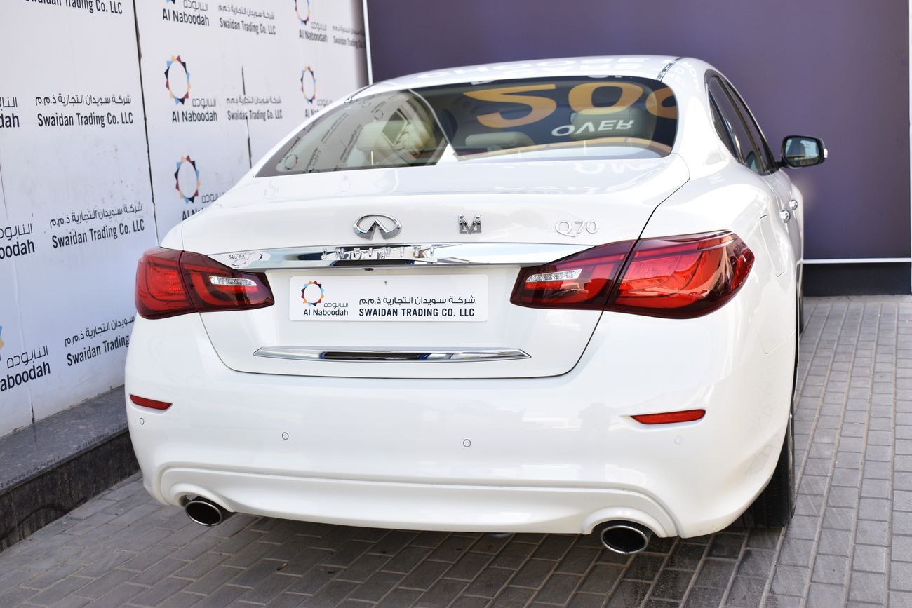 Infiniti Q70 AED 1359 PM | 3.7L EXCELLENCE V6 GCC DEALER WARRANTY