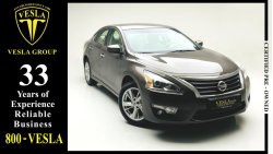 Nissan Altima FULL OPTION + LEATHER SEATS + ALLOW WHEELS + NAVIGATION / GCC / WARRAMTY + FREE SERVICE / 731DHS P.M