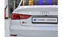 Audi S3 EXCELLENT DEAL for our Audi S3 TFSi ( 2016 Model ) in White Color GCC Specs