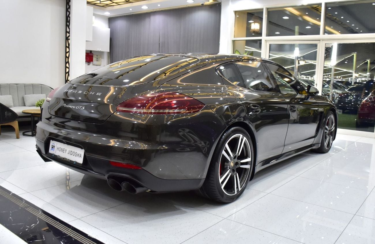 بورش باناميرا EXCELLENT DEAL for our Porsche Panamera GTS ( 2014 Model ) in Brown Color GCC Specs