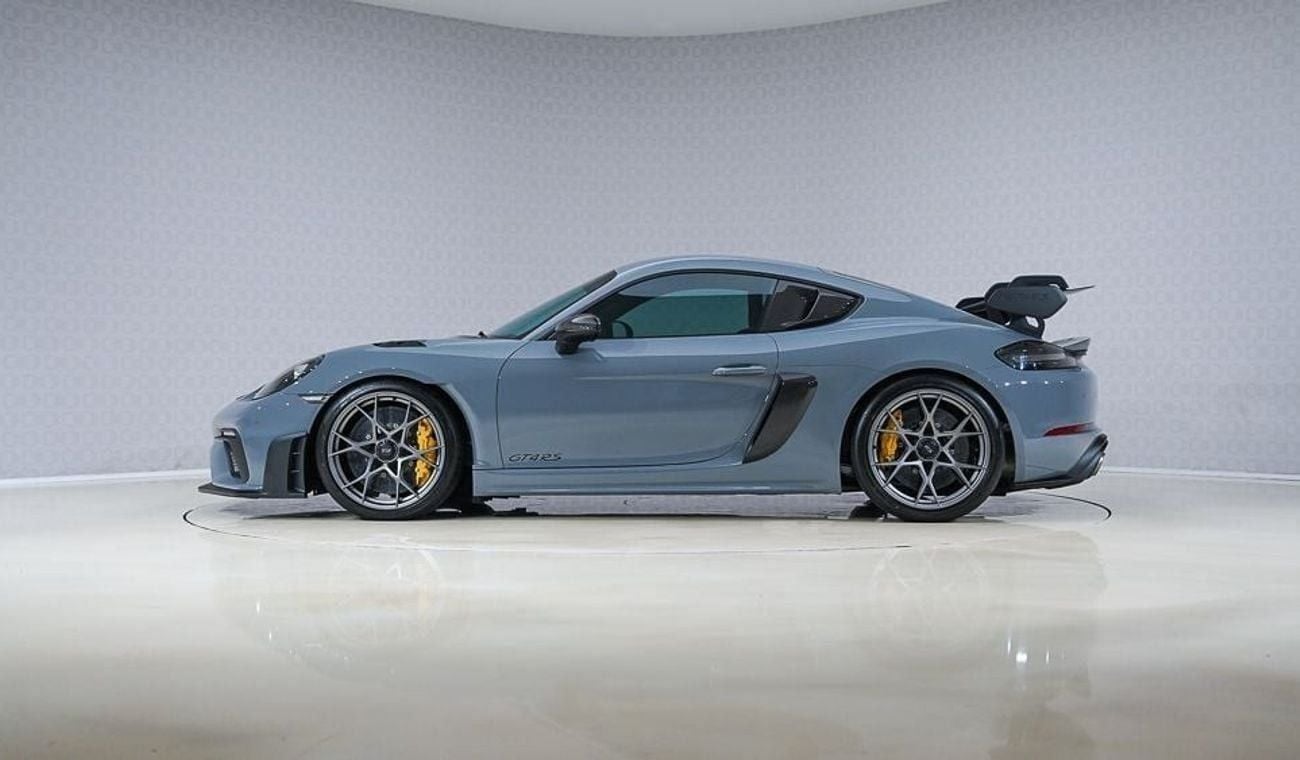 Porsche 718 Cayman GT4 RS Weissach - AED 14,190 P/M - Warranty till 01/2025