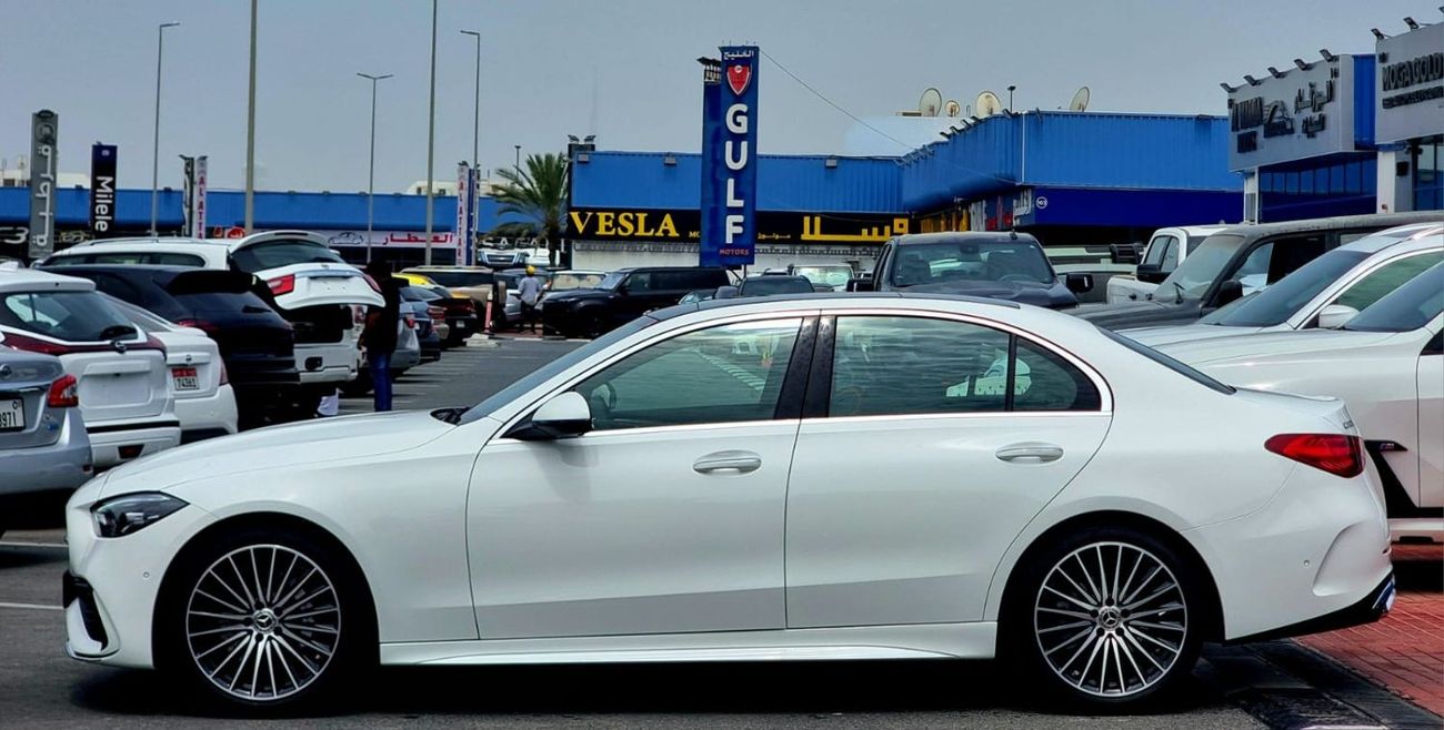 مرسيدس بنز C 200 AMG 5 Years Warranty 2024 GCC