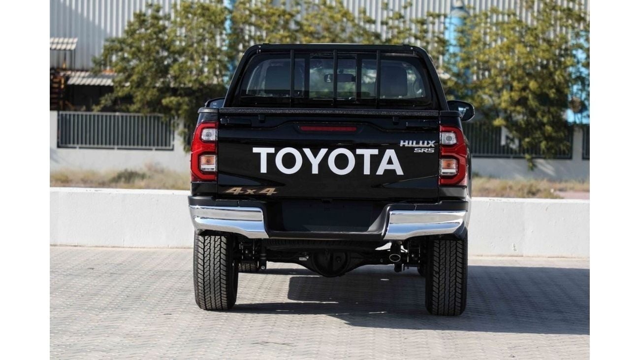 تويوتا هيلوكس تويوتا هايلكس 2024 4x4 DC 2.7 HI - أسود من الداخل أسود | تصدير فقط