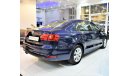 فولكس واجن جيتا LOW MILEAGE!! Volkswagen Jetta 2015 Model!! in Blue Color! GCC Specs