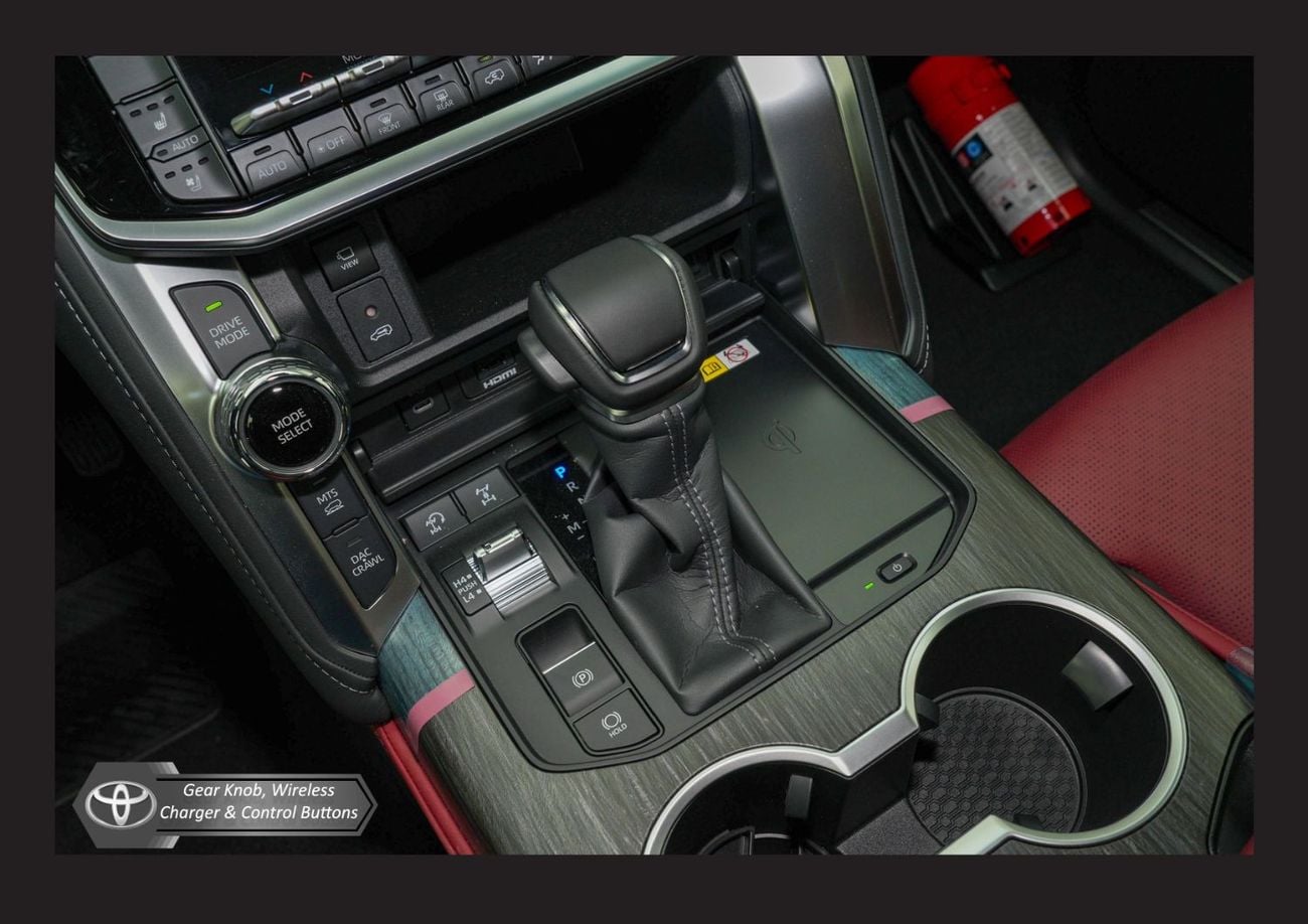 تويوتا لاند كروزر #Al TOYOTA LAND CRUISER LC300 GR SPORT 3.5L TWIN TURBO HI(i) A/T PTR Only export