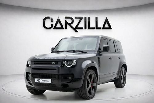 لاند روفر ديفندر V8 P525 l AED 7,050 P.M l 0% Downpayment l Excellent Condition