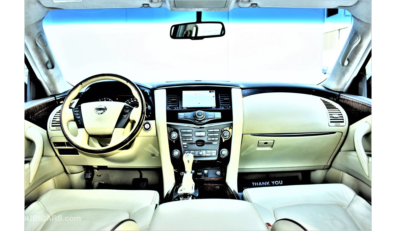 Nissan Patrol 5.6L V8 SE PLATINUM 2016 GCC DEALER WARRANTY