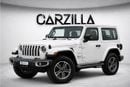 Jeep Wrangler Sahara 3.6L A/T (5 Seater) RAMADAN OFFER l  AED 2,644 P.M l 0% Downpayment l Sahara l Agency Warrant