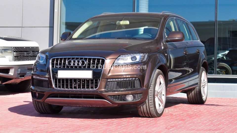 Used Audi Q7 FSI quattro SLine Quattro V6 T 2013 for sale in Abu Dhabi