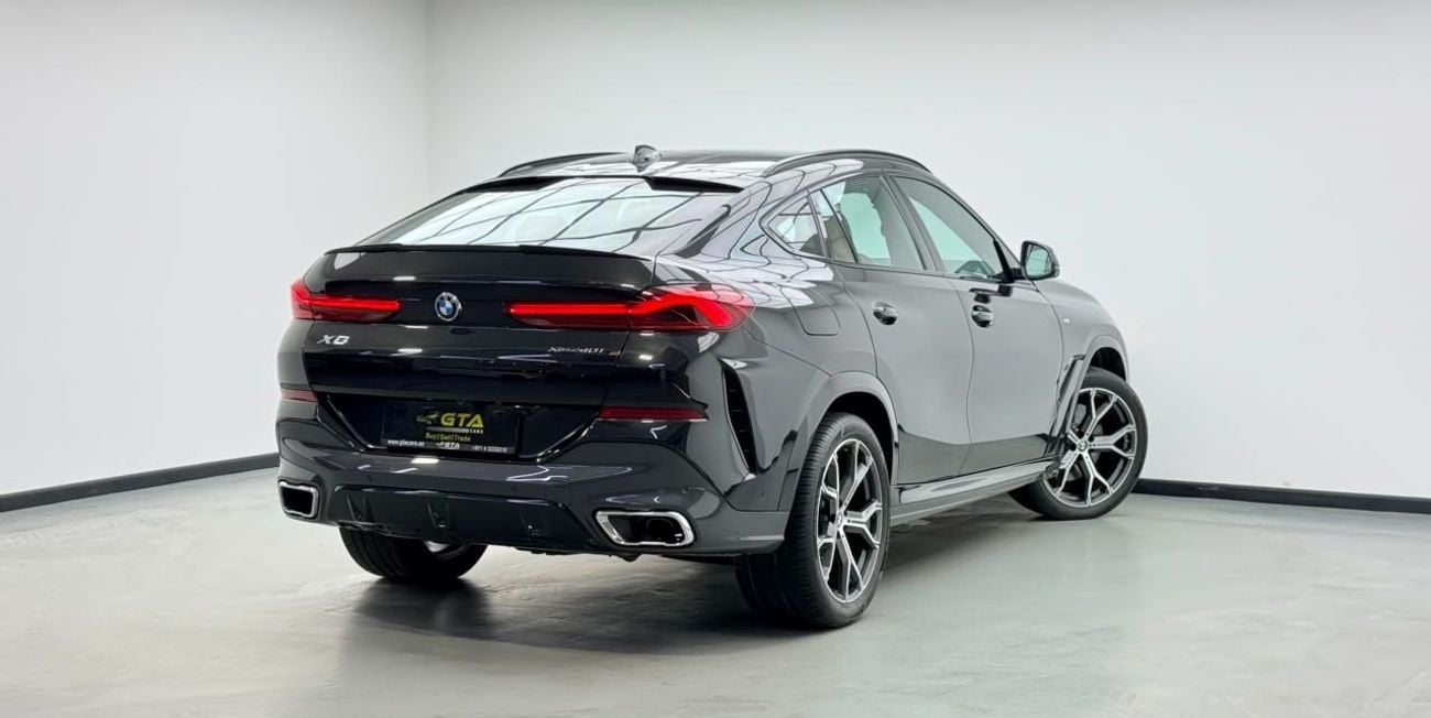 BMW X6 XDRIVE40I M SPORT 2022 BMW X6 xDrive40i M-Sport, 2026 BMW Warranty + Service Pack, Full BMW Service History, GCC