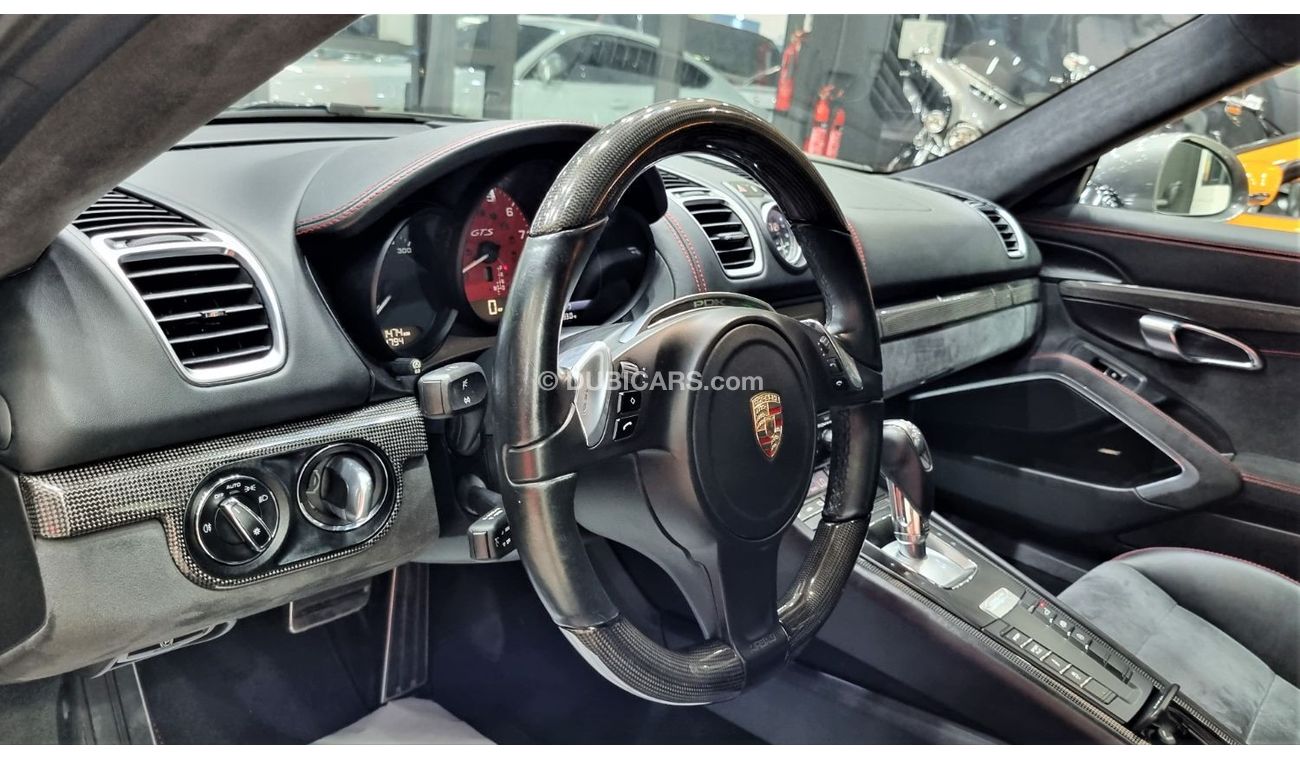 Porsche 718 Cayman PORSCHE CAYMAN GTS 2015 GCC IN PERFECT CONDITION FULL SERVICE HISTORY FOR 189K AED