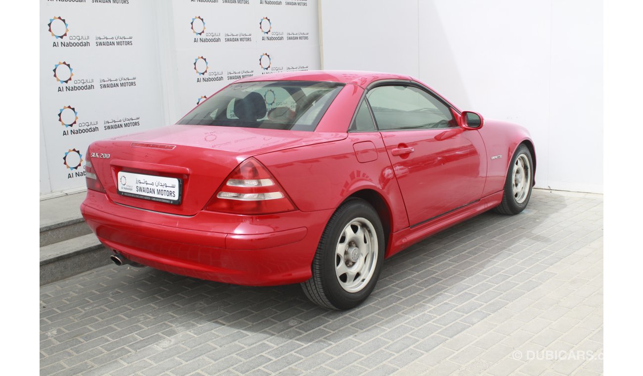 Mercedes-Benz SLK 200 1.6L 2004 MODEL