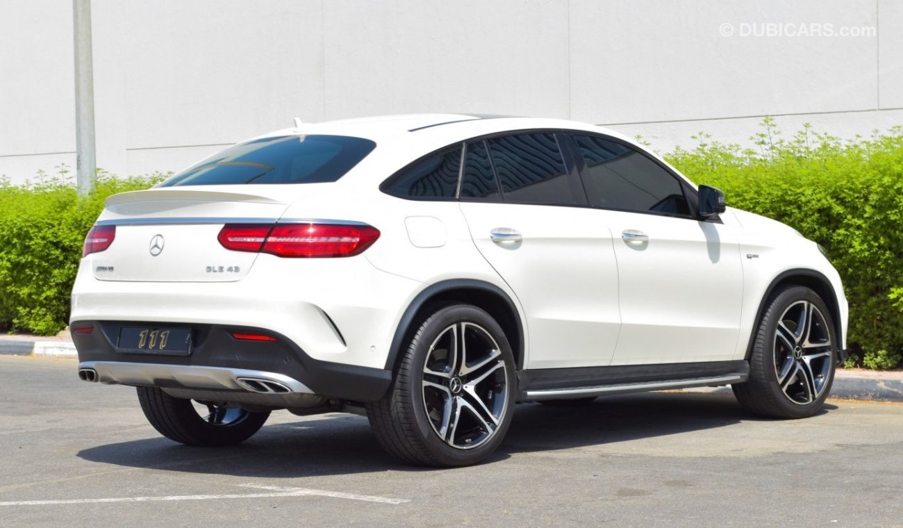 مرسيدس بنز GLE 43 AMG 4 Matic / GCC Specifications