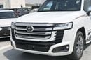 تويوتا لاند كروزر VXR تويوتا لاند كروزر VX-R موديل 2026، محرك هجين V6 سعة 3.5 لتر بشاحن توربيني مزدوج، دفع رباعي، اللون أب
