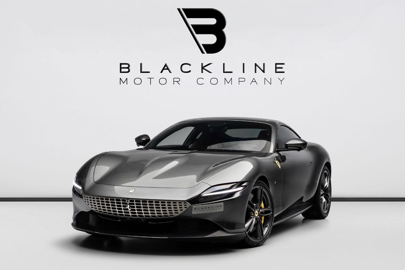 فيراري روما STD BUY NOW, PAY 2027 | THE BLACKLINE STANDARD | Ferrari Warranty + Service Contract, GCC