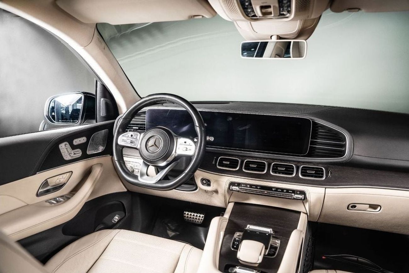 Mercedes-Benz GLS 450 2020-MERCEDES BENZ GLS 450 4matic AMG Line 7 Seater-GCC-SERVICE CONTRACT-AGENCY WARRANTY TILL 1/2027