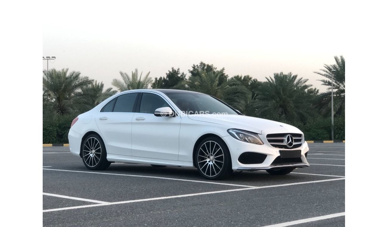 Mercedes-Benz C 200 AMG Pack MODEL 2016 GCC car perfect condition inside and outside low mileage full electric control s