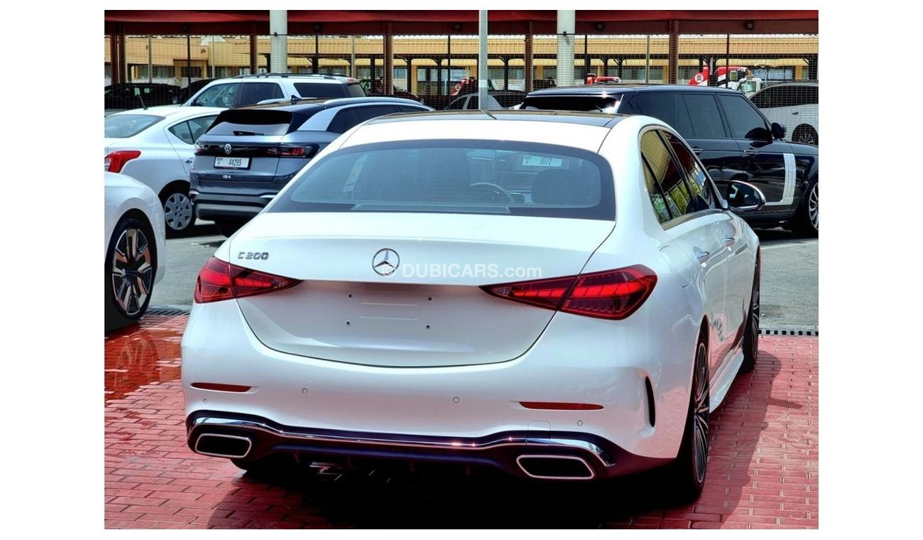 Mercedes-Benz C 200 AMG Under Warranty 2024 GCC