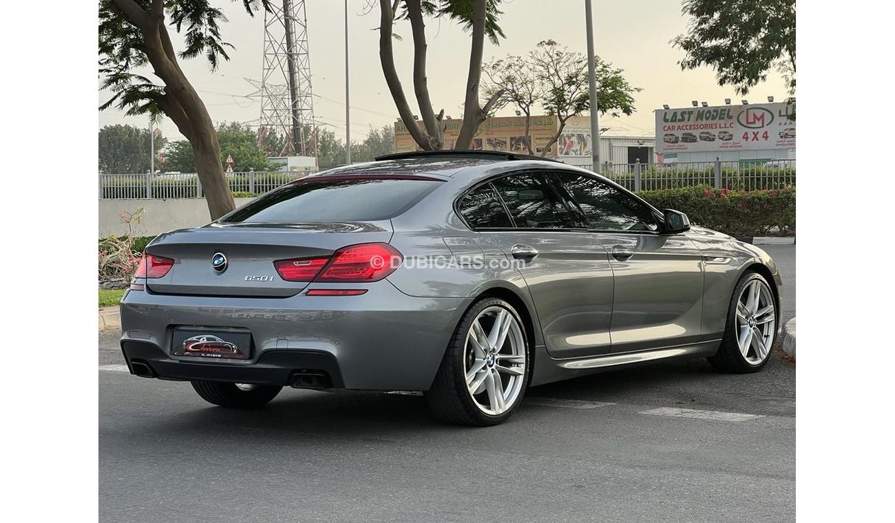 BMW 650i M Sport BMW 650 M KIT 2014 GCC IN LOW MILEAGE WITH DEALER WARRANTY
