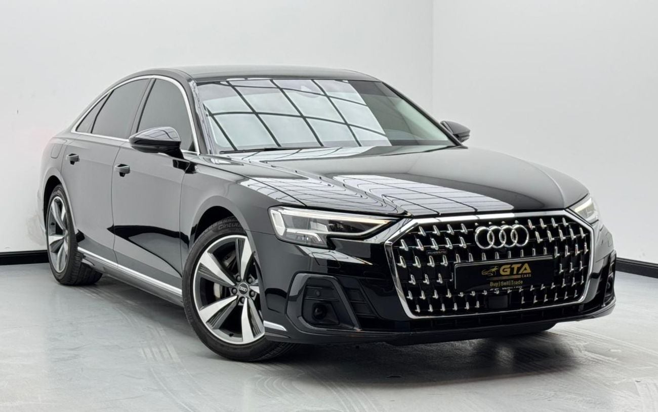 أودي A8 L 55 TFSI quattro 3.0L (335 HP) 2024 Audi A8 55 TFSI Quattro, 2029 Audi Warranty and Service Pack, A