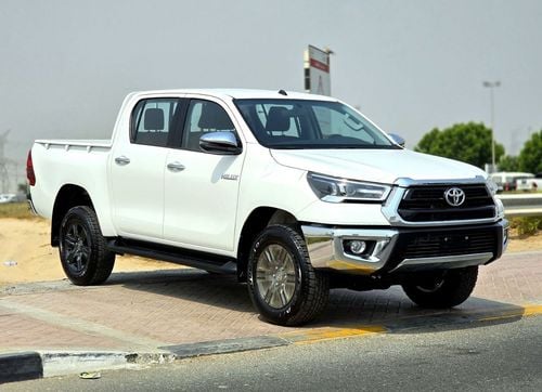 Toyota Hilux TOYOTA HILUX DIESEL 2.4 DOUBLE CABIN - M/T - HIGH OPTIONS - PUSH START - 2025 - WHITE INSIDE RED - N