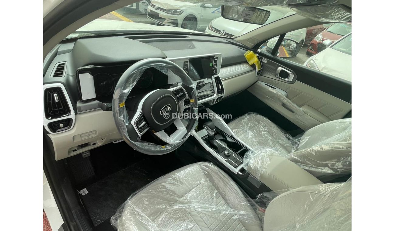 Kia Sorento V6 , FULL OPTION, LEATHER INTERIOR, TOUCH SCREEN, ALLOY WHEELS, WHITE COLOR, ONLY FOR EXPORT
