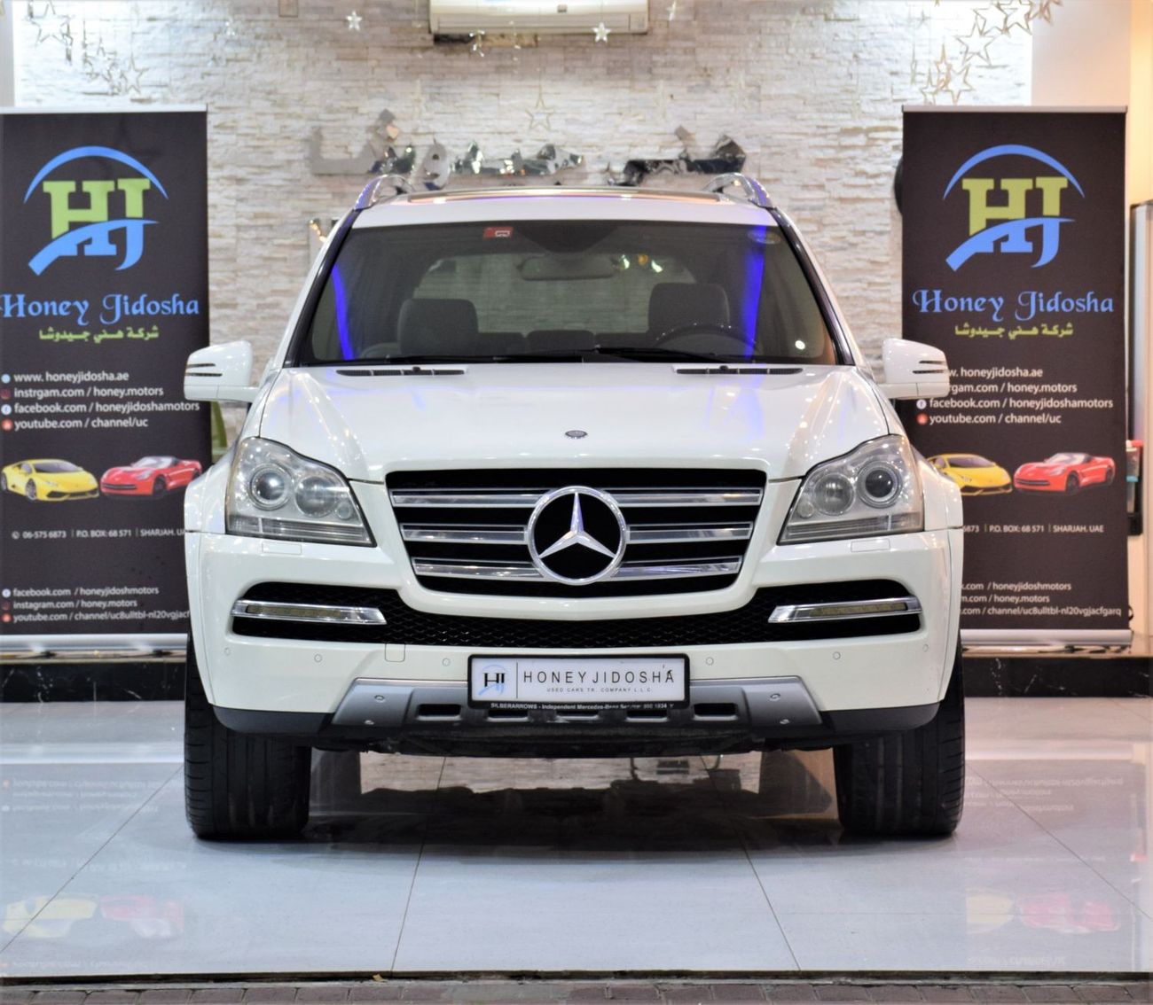Mercedes-Benz GL 500 EXCELLENT DEAL for our Mercedes Benz GL500 AMG ( 2012 Model ) in White Color GCC Specs