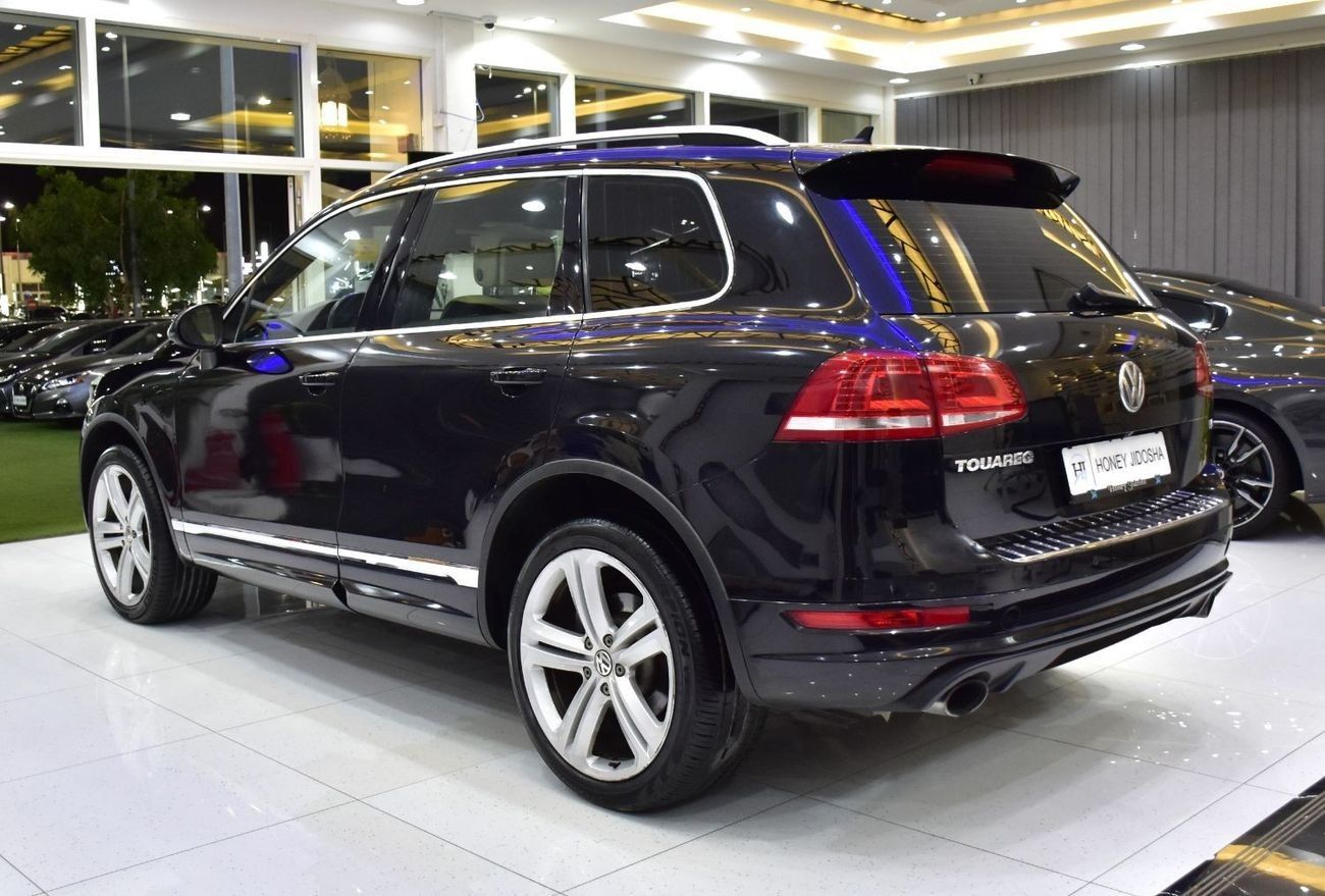 Volkswagen Touareg EXCELLENT DEAL for our Volkswagen Touareg ( 2015 Model ) in Black Color GCC Specs