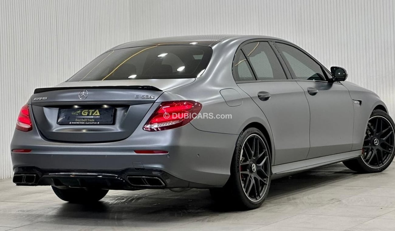 Mercedes-Benz E 63 AMG 2020 Mercedes E63s AMG 4MATIC+, 2025 Mercedes Warranty, 2024 Mercedes Service Contract, Low Kms, GCC