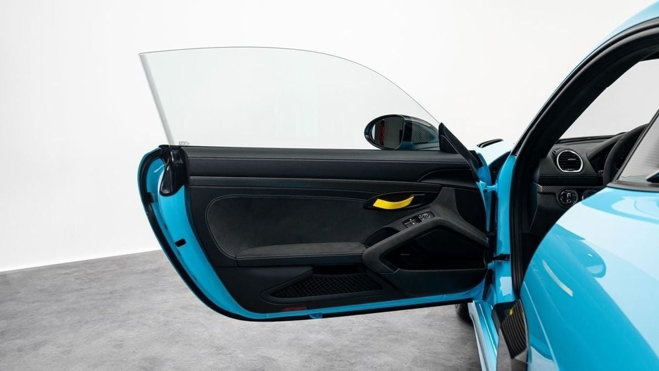 Porsche Cayman GT4 RS Weissach - 2025 - Euro Specs