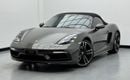 Porsche 718 Boxster Std 2.0L A/T 2025 Porsche 718 Boxster, 2030 Porsche Warranty and Service Pack, Porsche Service Histo