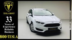 Ford Focus / SEDAN / EcoBoost / GCC / 2017 / WARRANTY / FULL DEALER SERVICE HISTORY!!! / 389 DHS MONTHLY!