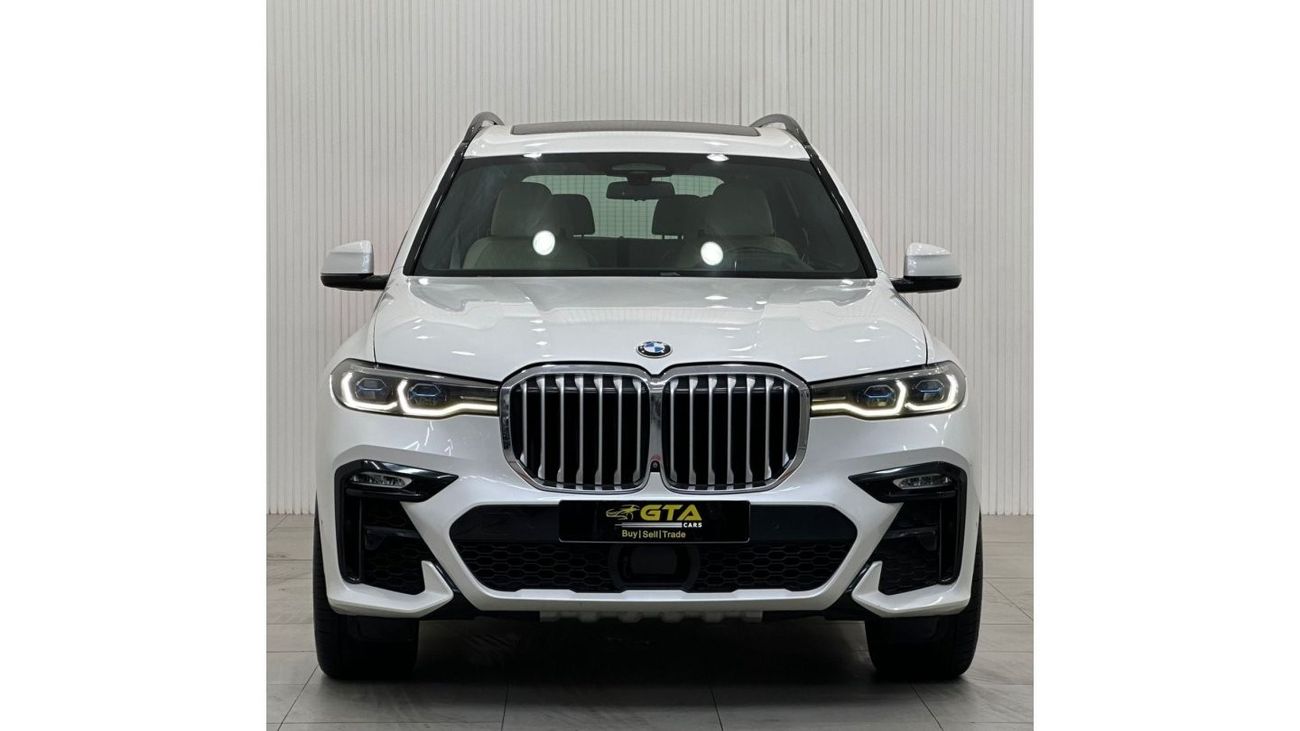 بي أم دبليو X7 2019 BMW X7 xDrive50i M-Sport Masterclass, Aug 2024 Warranty + Aug 2027 Service Pack, Full Option