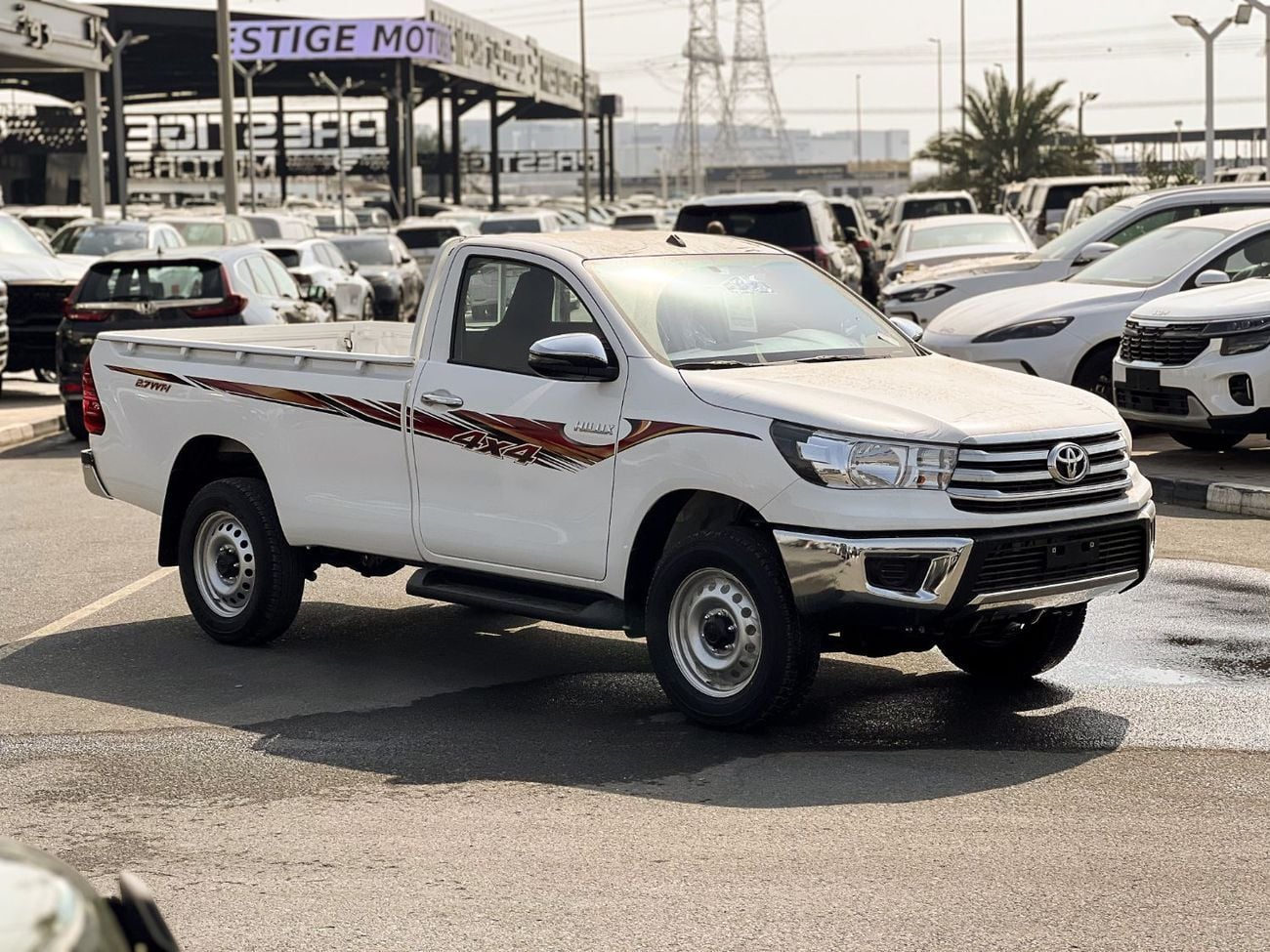 Toyota Hilux EXPORT ONLY - GLS 2.7L 4WD Single Cabin (With Central Diff Lock)