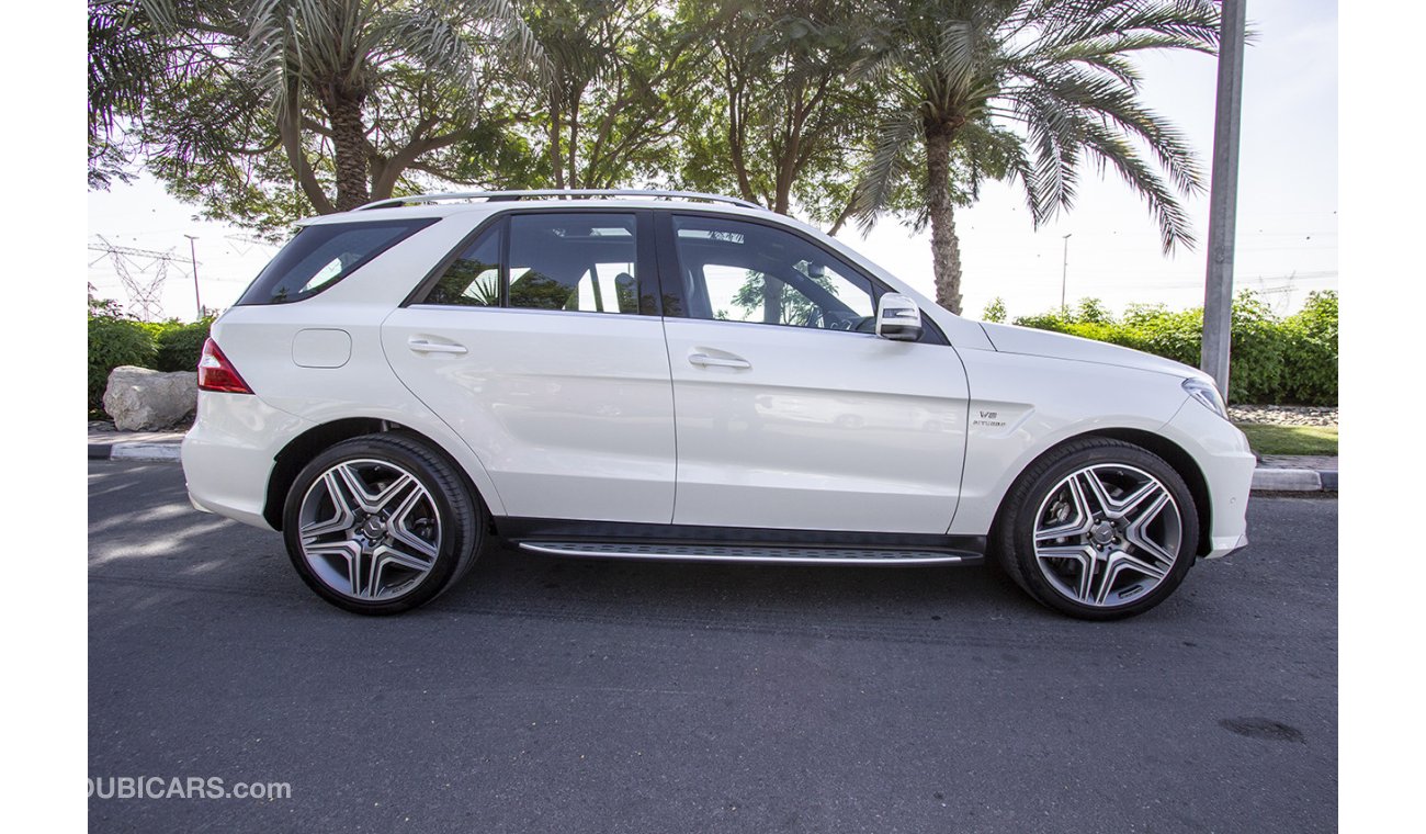 Mercedes-Benz ML 63 AMG MERCEDES ML63 -2013 - GCC - ZERO DOWN PAYMENT - 3065 AED/MONTHLY - 1 YEAR WARRANTY