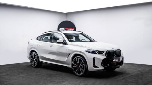 بي أم دبليو X6 XDrive40i 2025 - GCC - Under 3 Years Warranty and Service Contract
