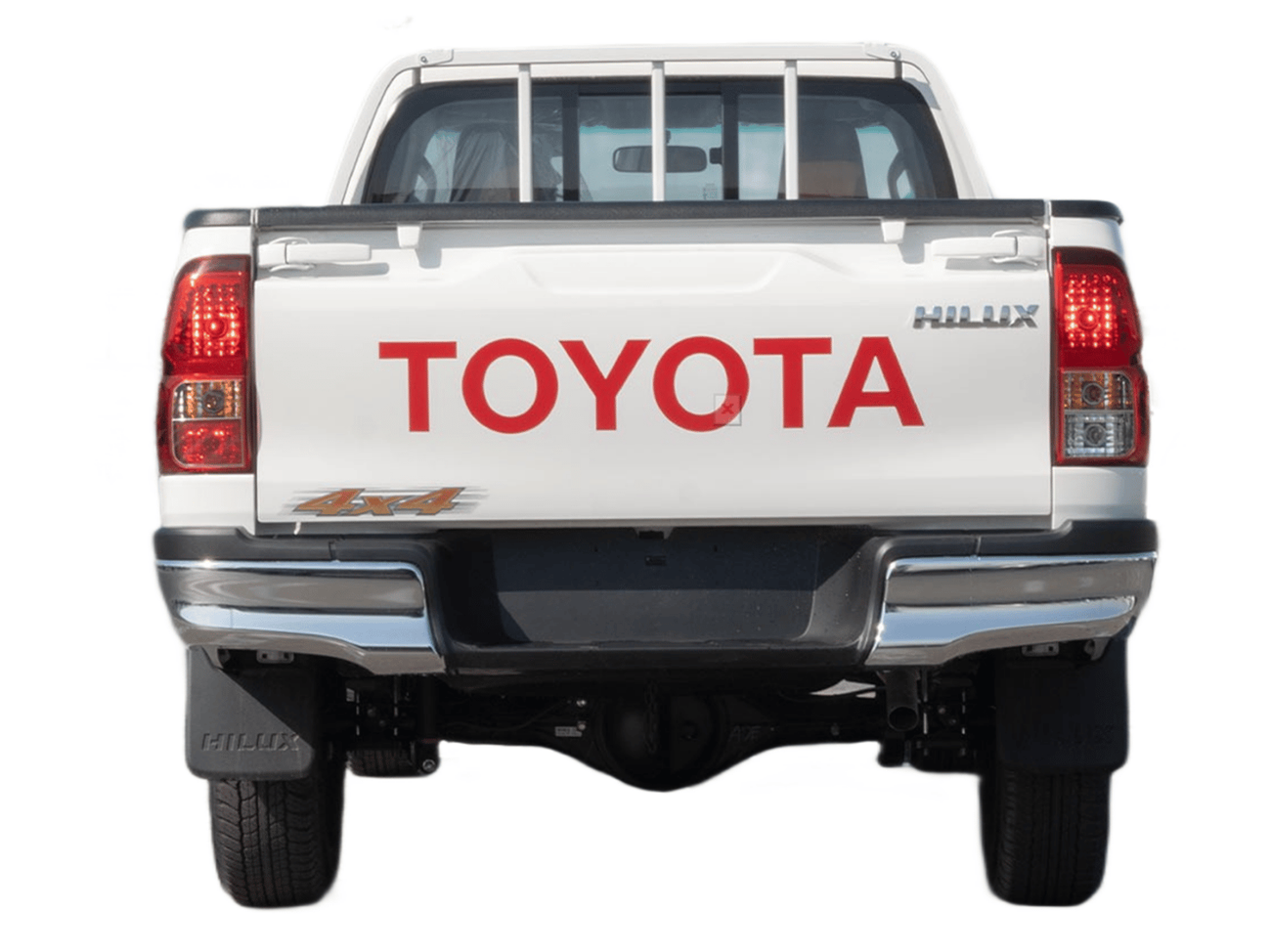 تويوتا هيلوكس ECTCGA003 – 2025 Toyota Hilux Single Cab Pick Up – 2.7L Petrol Manual 4wd - White with Red  Interior